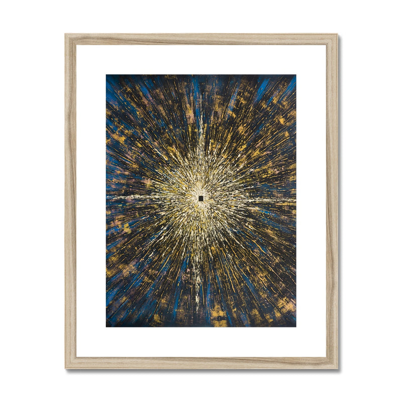 Tawaaf 2.5 (Star) Framed Print | Siddiqa Juma