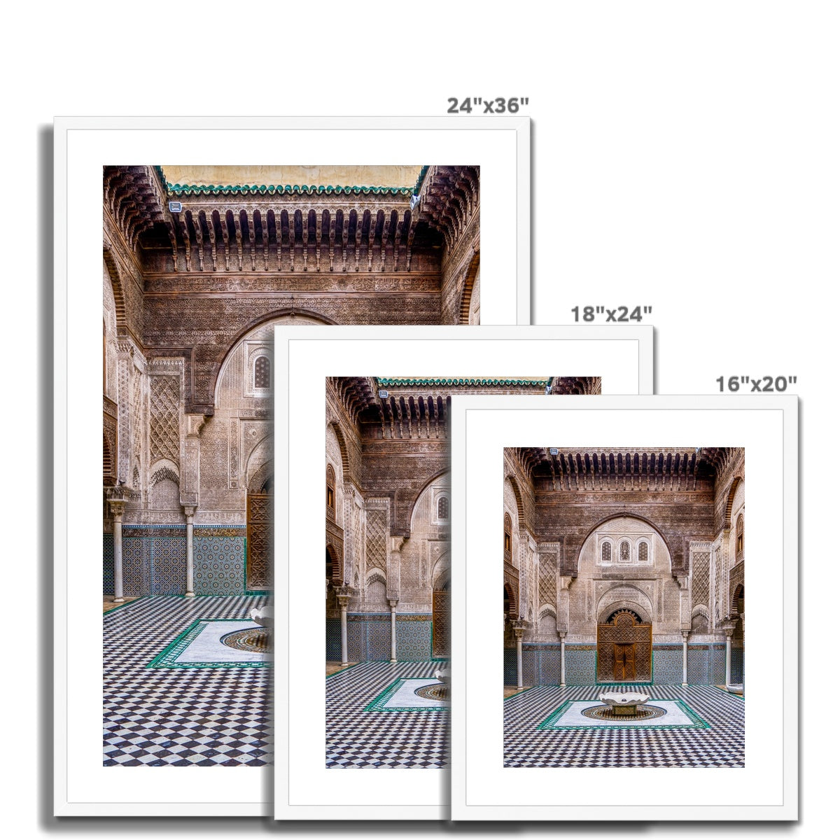 Moroccan Series 001 | Sara Russell Framed & Mounted Print