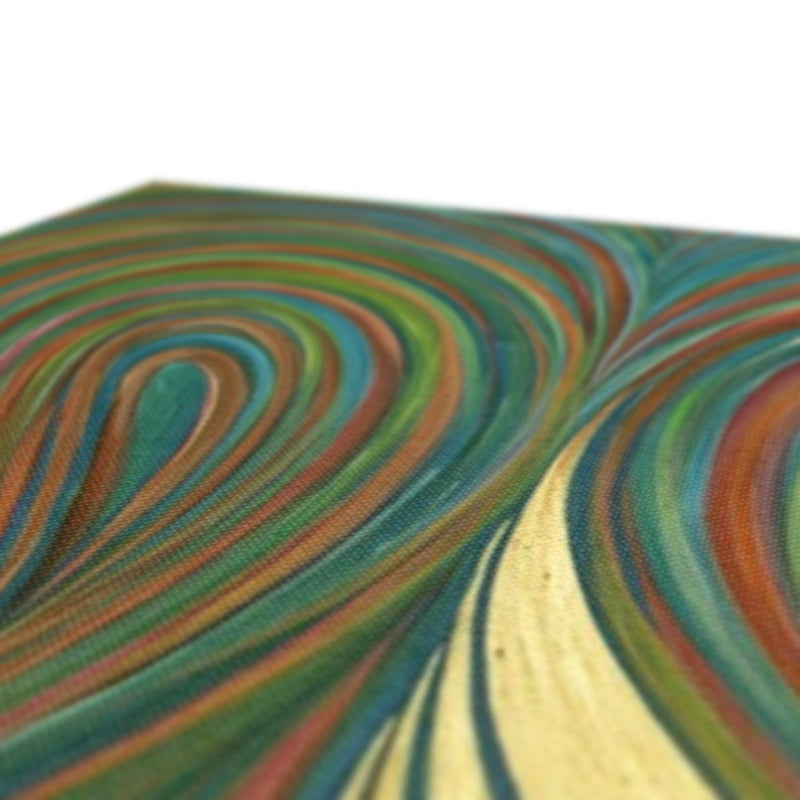Allah Swirl Canvas | Siddiqa Juma