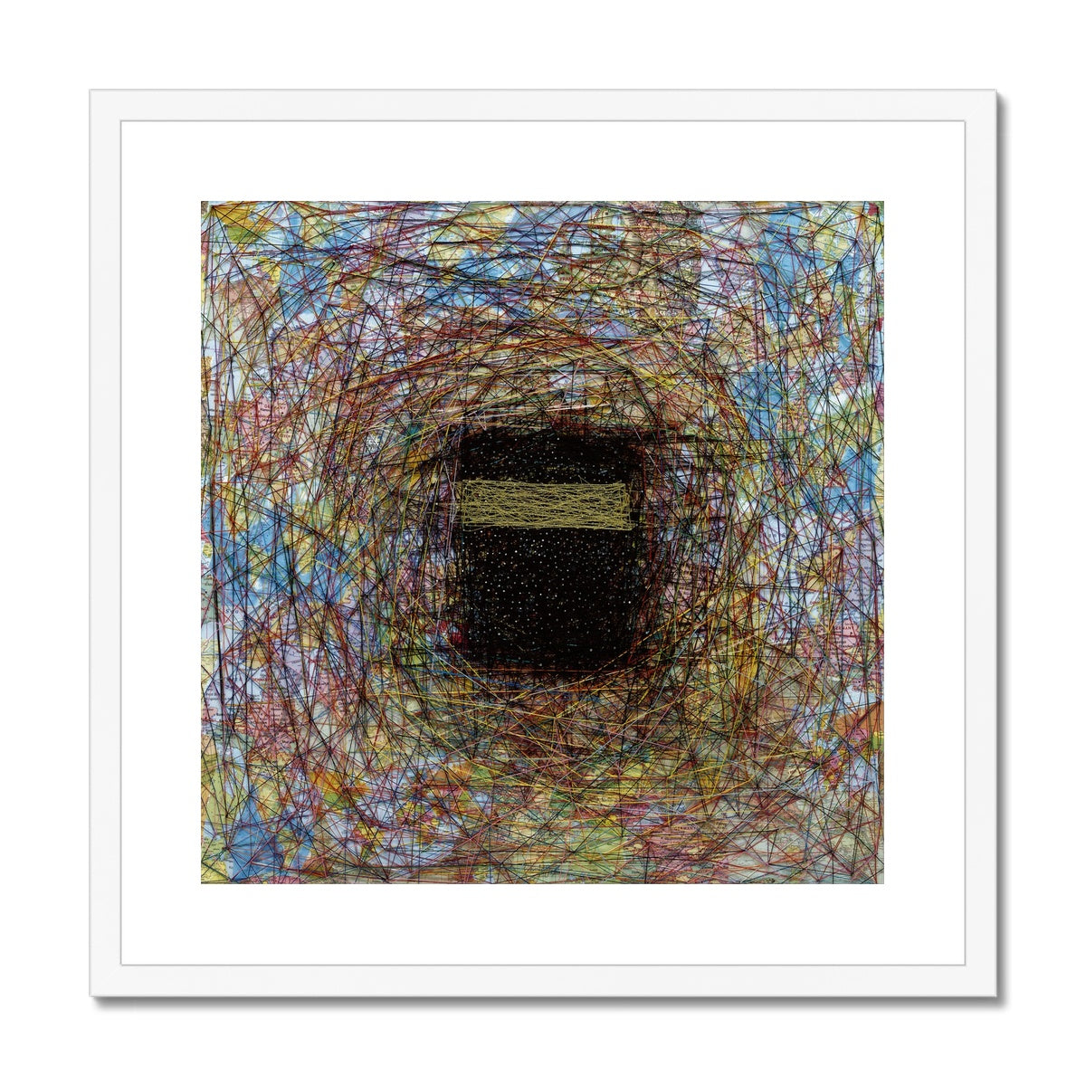 Connecting the Ummah Framed Print | Siddiqa Juma